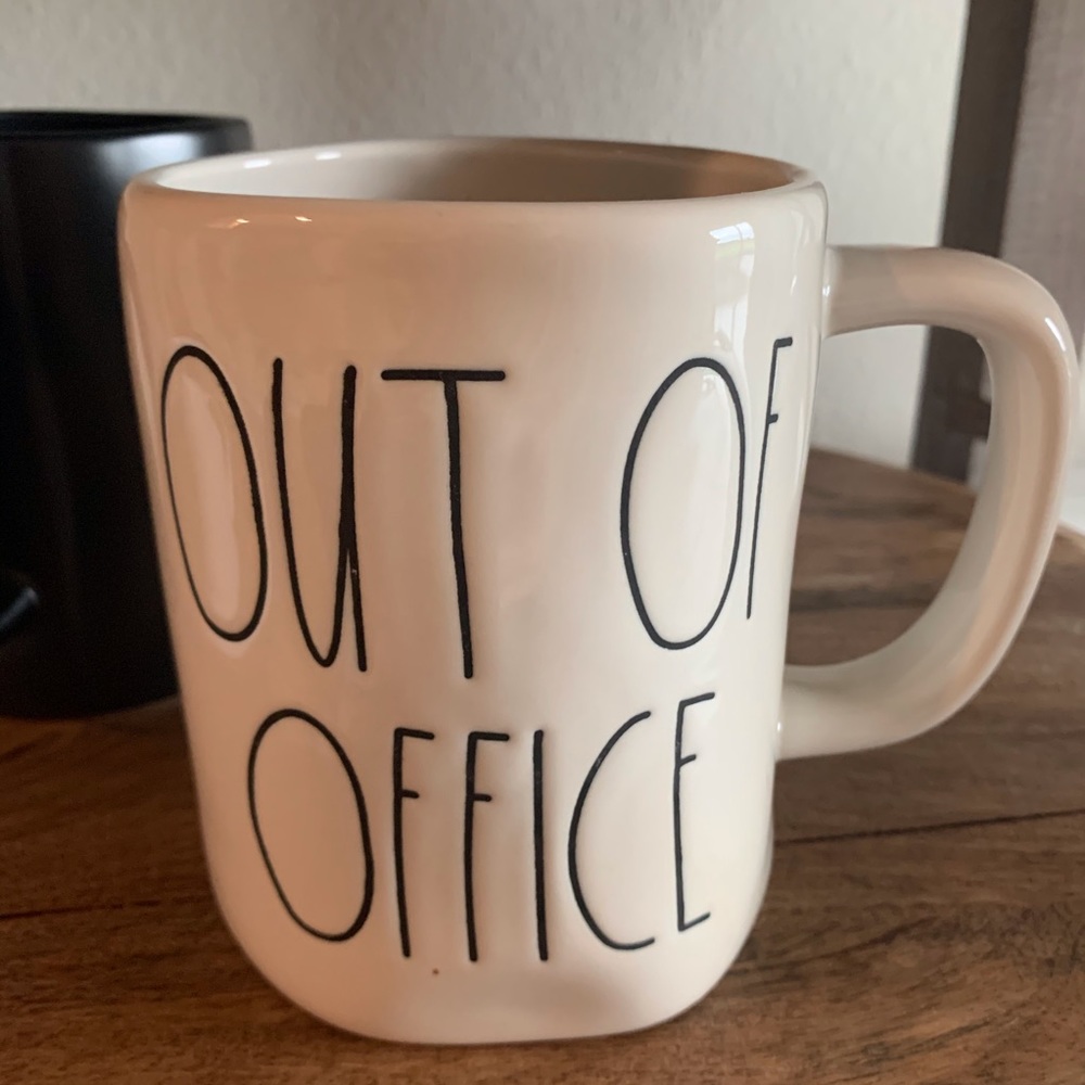 New Rae Dunn out of office mug